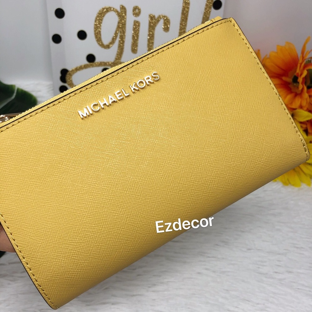 NWT Michael Kors Jet Set Double Zip Wristlet -DD - Picture 3 of 8